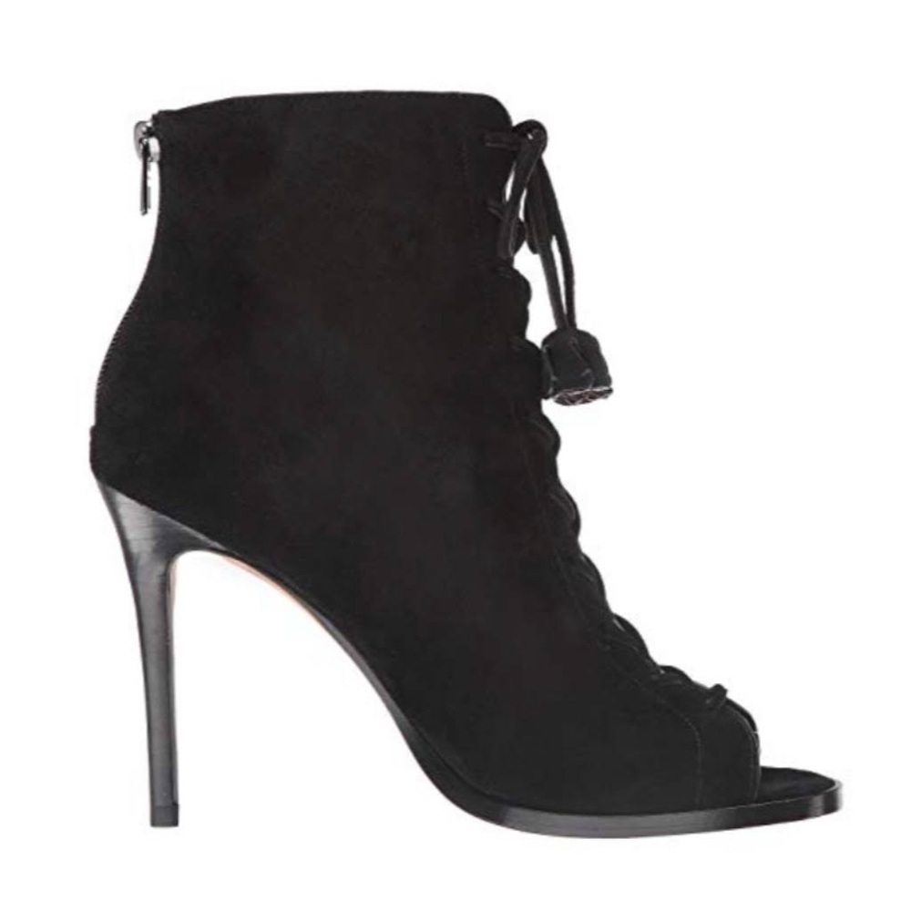 Coach Lena Lux Suede Heel